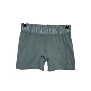Gymshark Shorts Womens XS Light Green Vital Seamless Elastic Logo Waistband